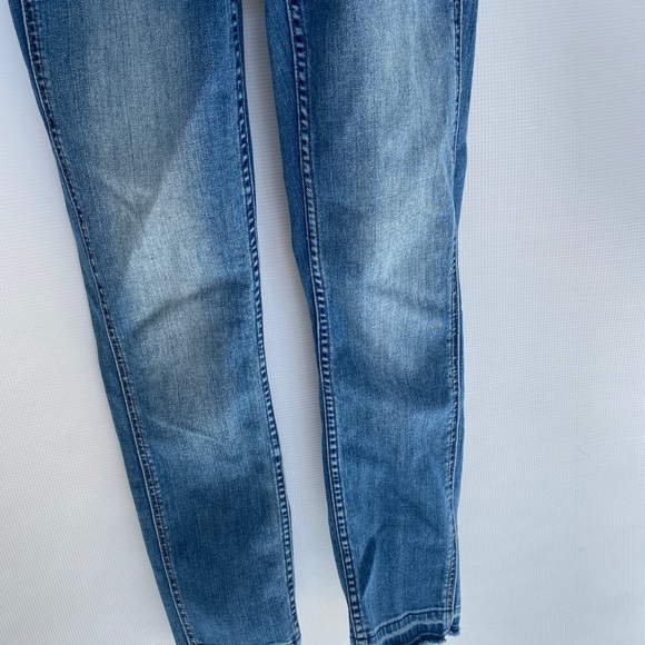 MADEWELL Skinny Blue Overalls Jeans Sz XS - Picture 6 of 11